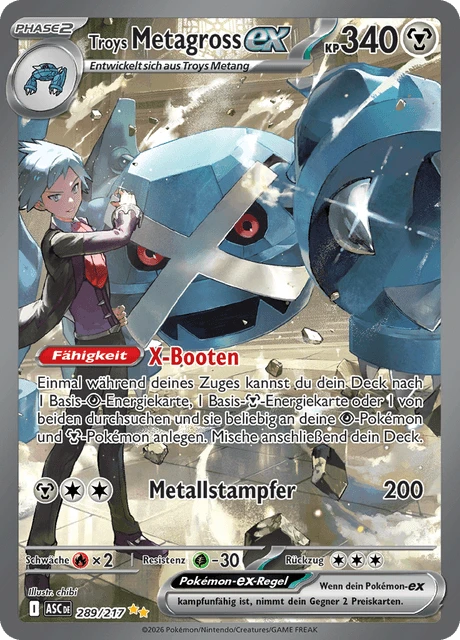 Troys Metagross-ex – Holo