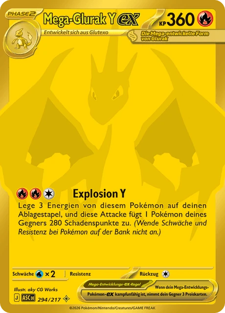 Mega-Glurak Y-ex – Holo