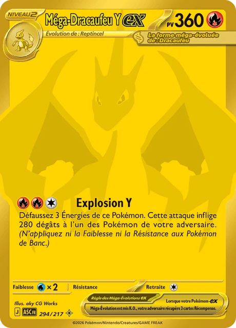 Méga-Dracaufeu Y-ex