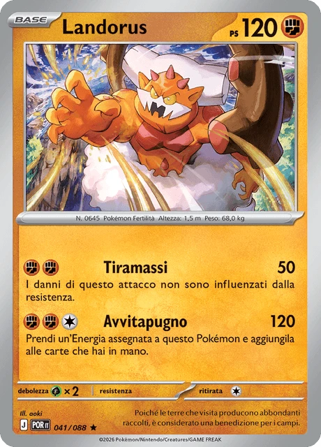 Landorus – Reverse Holo