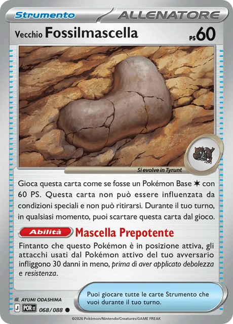 Vecchio Fossilmascella – Reverse Holo