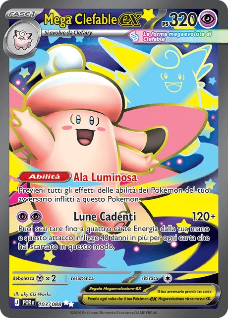 Mega Clefable-ex – Holo