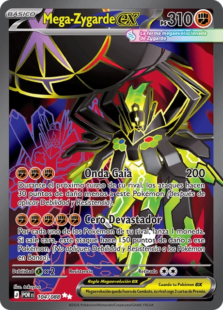Mega-Zygarde ex – Holo