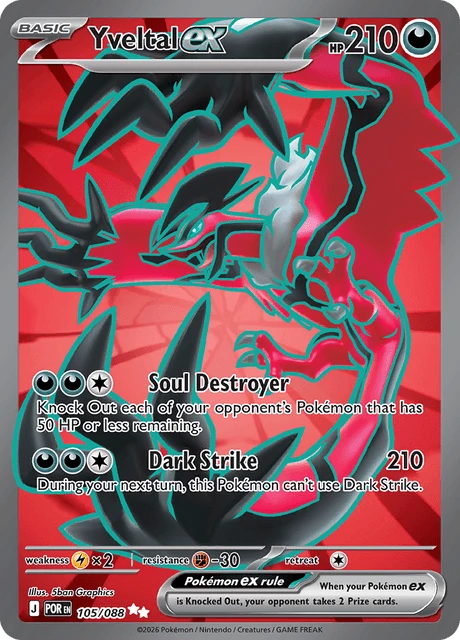 Yveltal ex – Holo