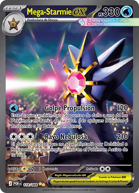 Mega-Starmie ex – Holo