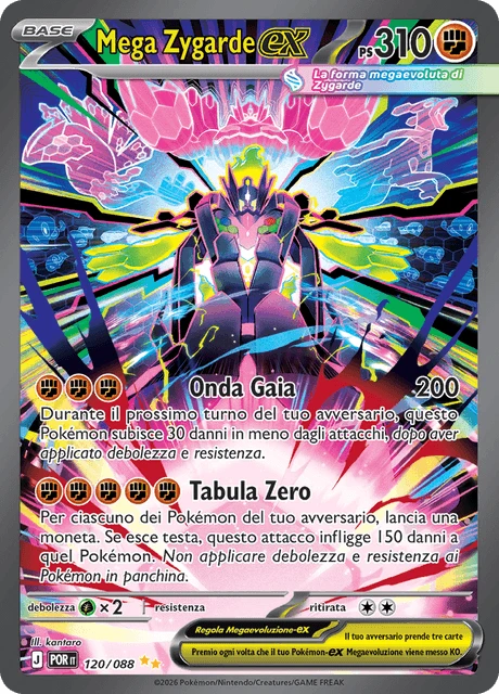 Mega Zygarde-ex