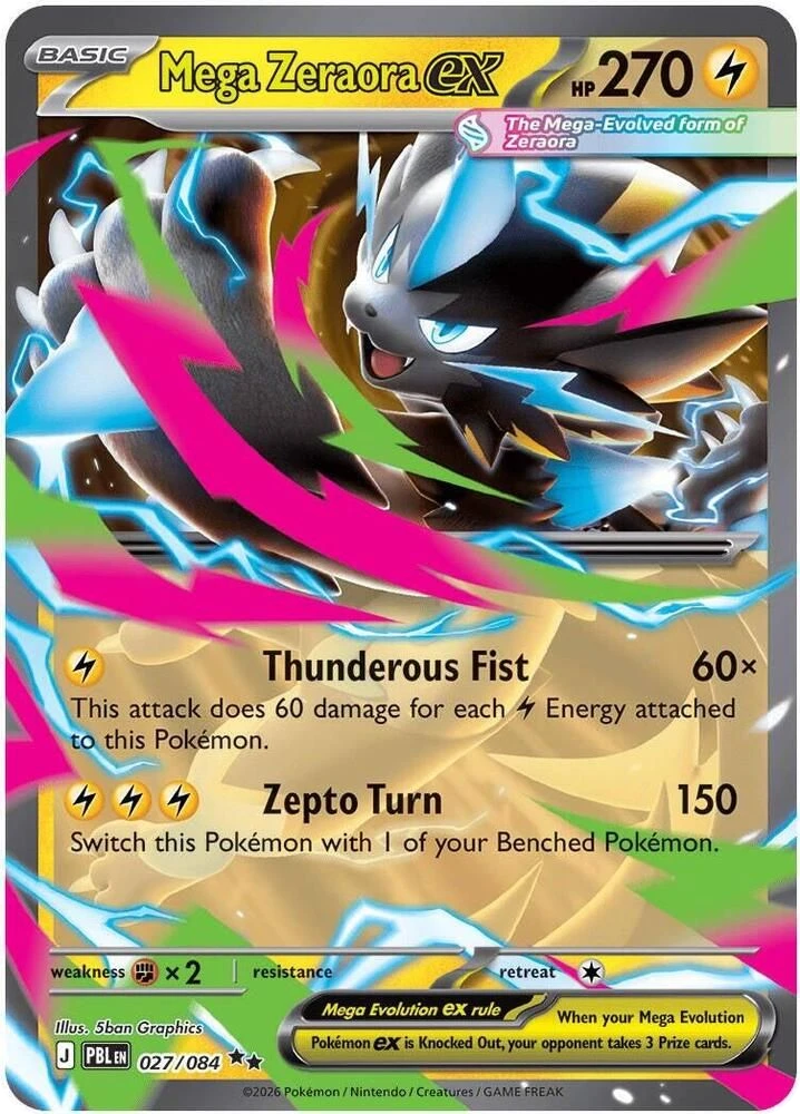 Mega Zeraora ex