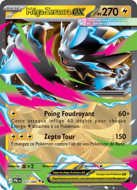 Méga-Zeraora-ex – Holo