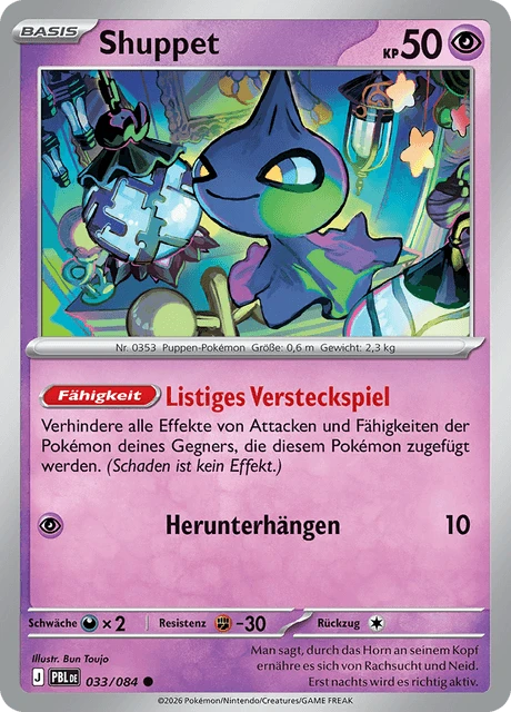 Shuppet – Reverse Holo