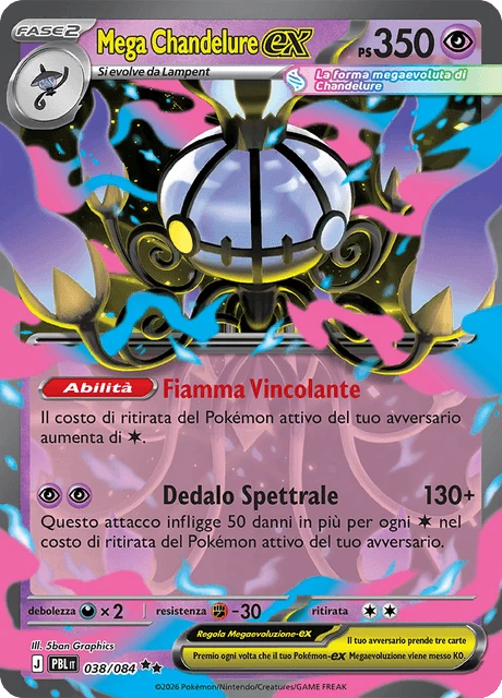 Mega Chandelure-ex