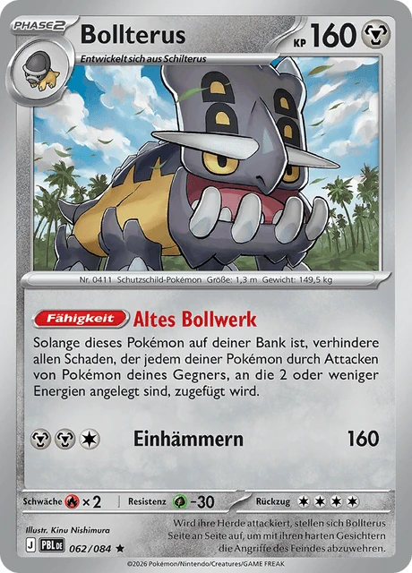 Bollterus – Normal