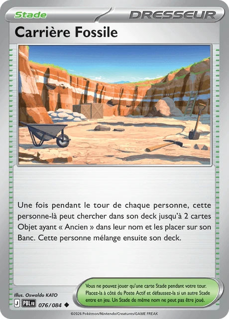 Carrière Fossile – Normal