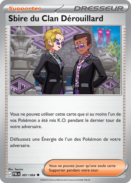Sbire du Clan Dérouillard – Reverse Holo