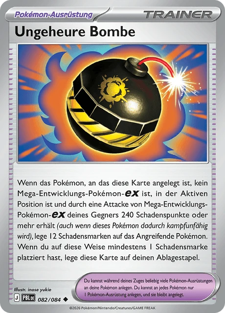 Ungeheure Bombe – Reverse Holo
