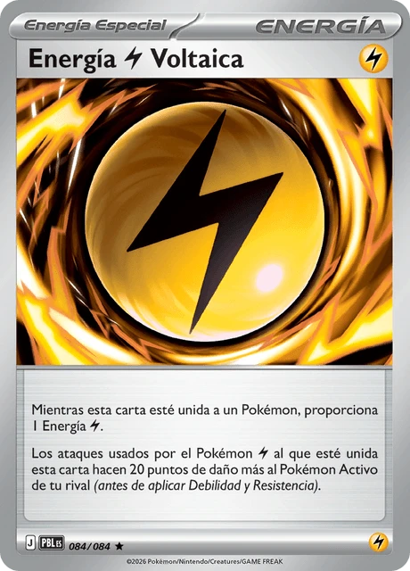 Energía Rayo Voltaica – Reverse Holo