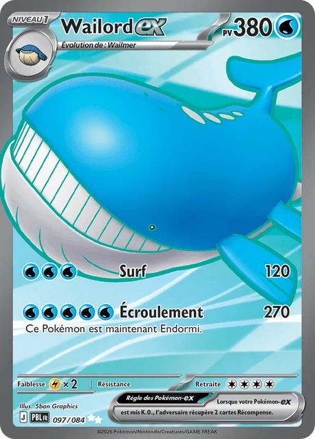 Wailord-ex – Holo