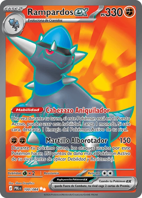 Rampardos ex – Holo