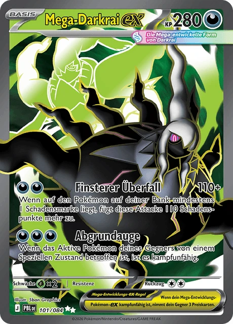 Mega-Darkrai-ex – Holo