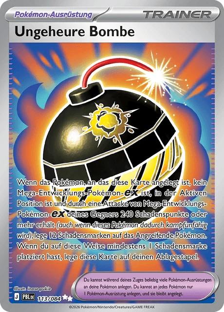 Ungeheure Bombe – Holo