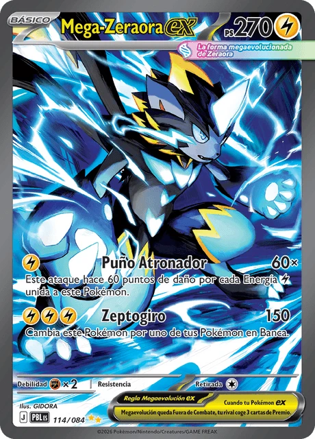 Mega-Zeraora ex – Holo