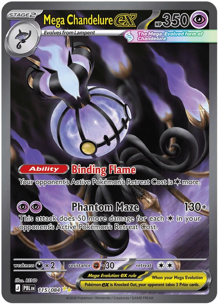 Mega Chandelure ex