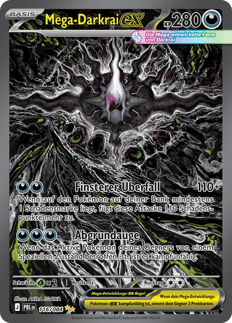 Mega-Darkrai-ex – Holo