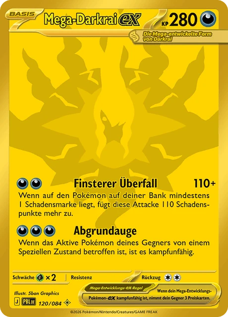 Mega-Darkrai-ex – Holo
