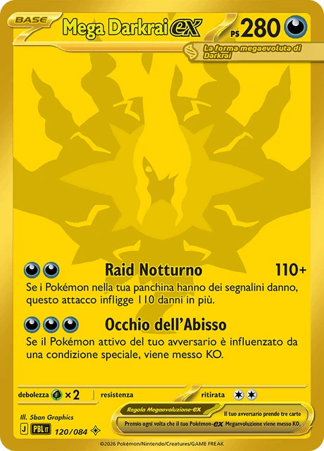Mega Darkrai-ex – Holo