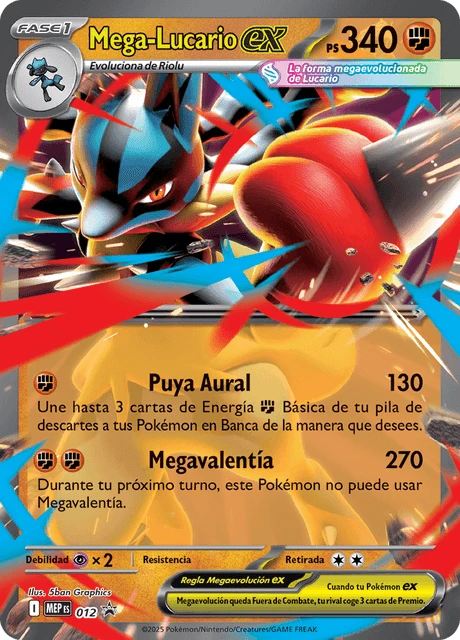 Mega-Lucario ex – Holo
