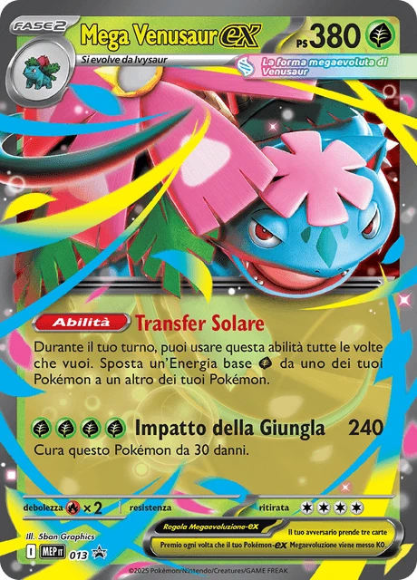 Mega Venusaur-ex – Holo