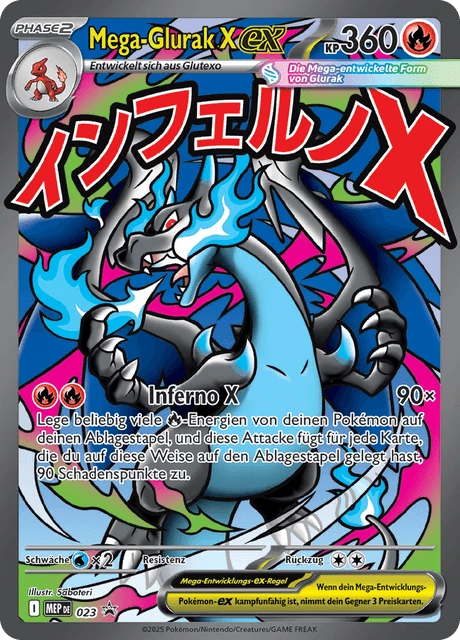 Mega-Glurak X-ex – Holo