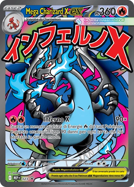 Mega Charizard X-ex – Holo