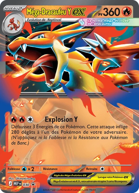 Méga-Dracaufeu Y-ex – Holo