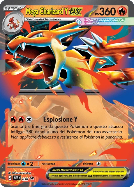 Mega Charizard Y-ex – Holo