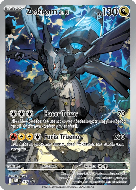 Zekrom de N – Normal · Stamped