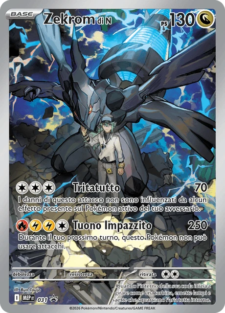 Zekrom di N – Normal · Stamped