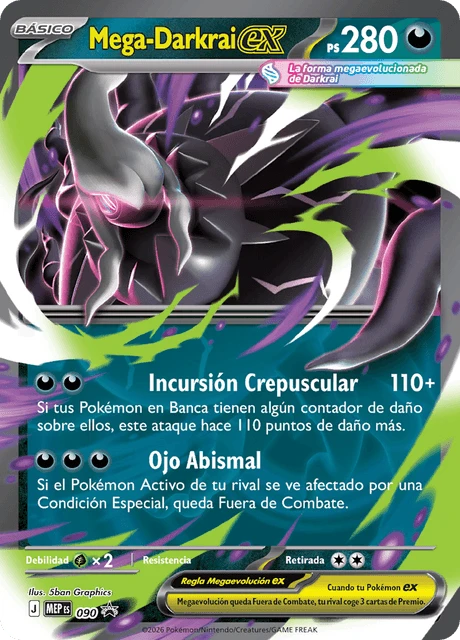 Mega-Darkrai ex – Normal