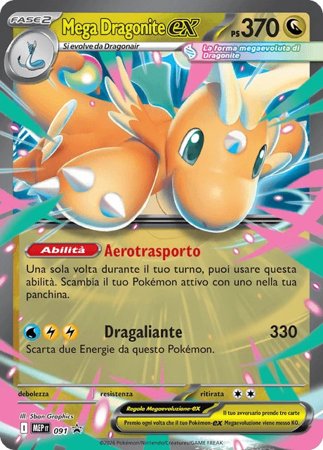 Mega Dragonite-ex – Normal