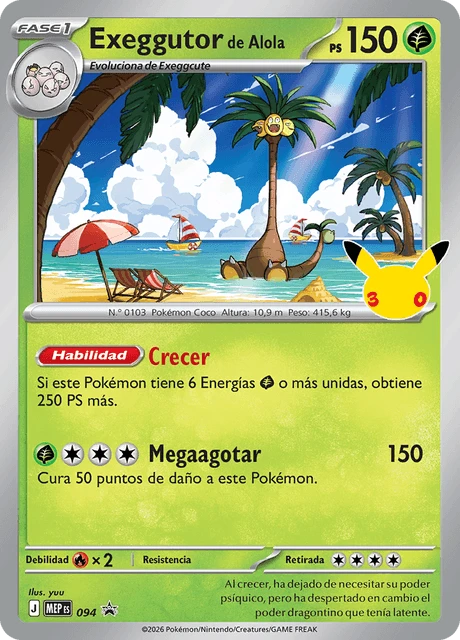 Exeggutor de Alola – Holo