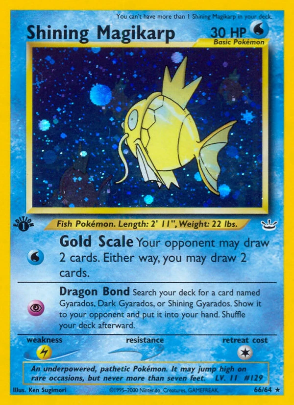 Schimmerndes Karpador – Holo