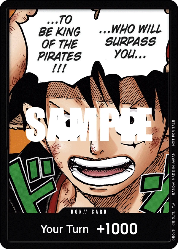 DON!! Monkey.D.Luffy (1st Anniversary DON!! Card Pack)