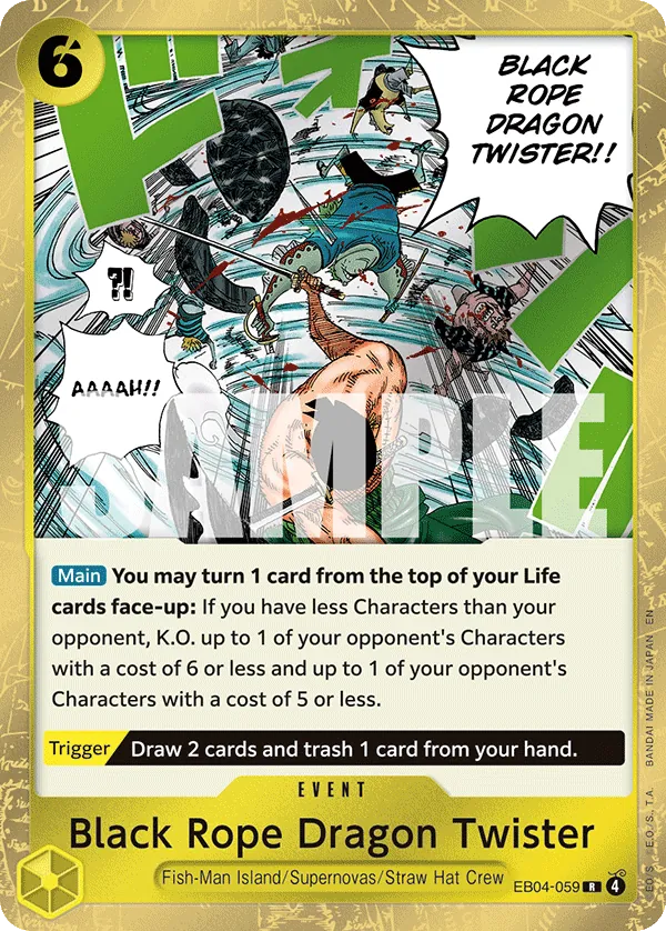Black Rope Dragon Twister