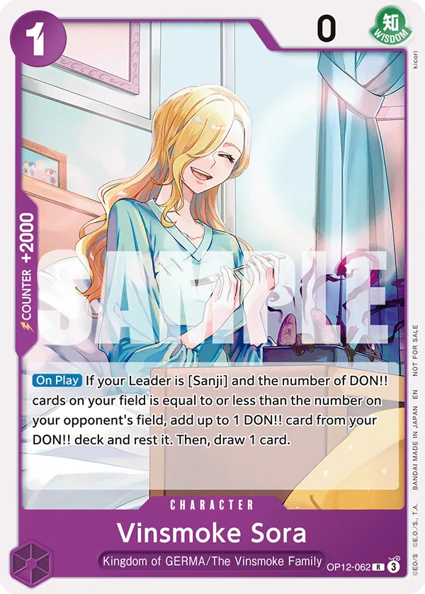 Sora Vinsmoke – Normal