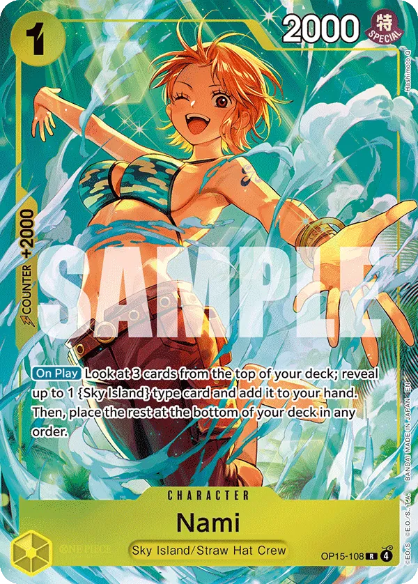 Nami – Normal · Dash Pack