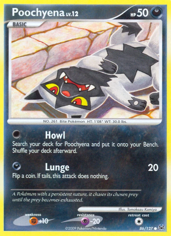 Poochyena – Reverse Holo