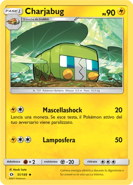 Charjabug – Reverse Holo