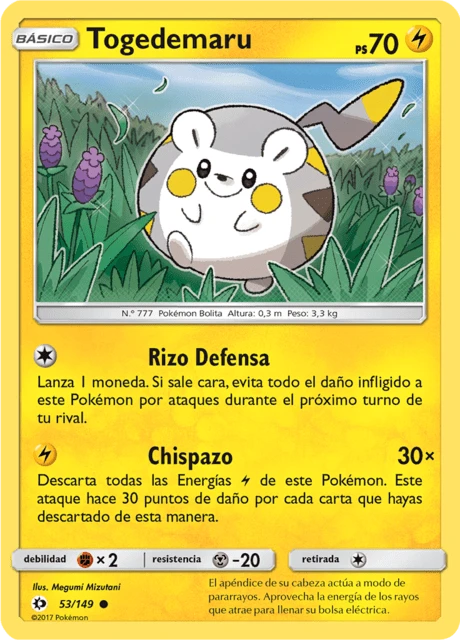 Togedemaru – Reverse Holo