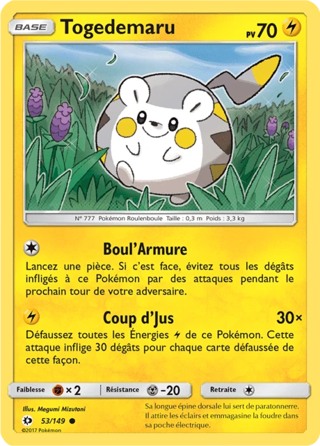 Togedemaru – Reverse Holo