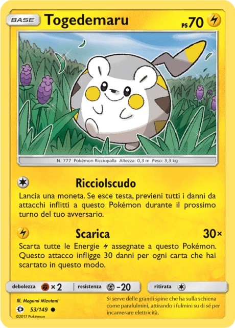 Togedemaru – Reverse Holo