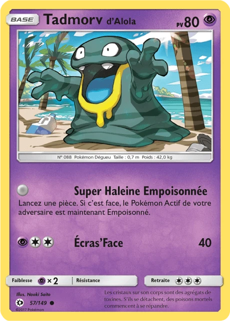 Tadmorv d'Alola – Reverse Holo